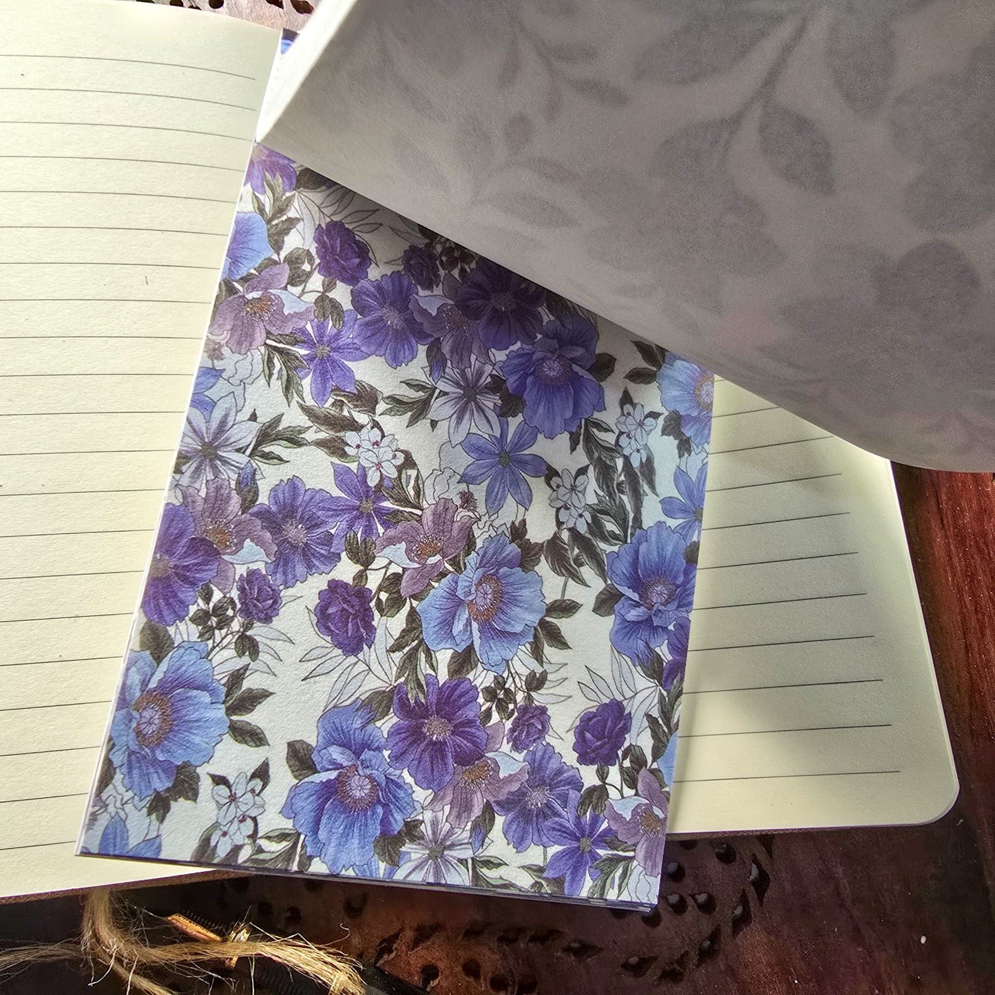 SYHY-606 | 100 Sheets| Senyu Garden books of plants Journal Paper | Blue