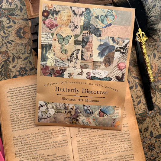 SZYSG1  -  Vintage Journal paper Cutouts and Sticker Pack | 100 Pcs | Original DIY Handbook Material