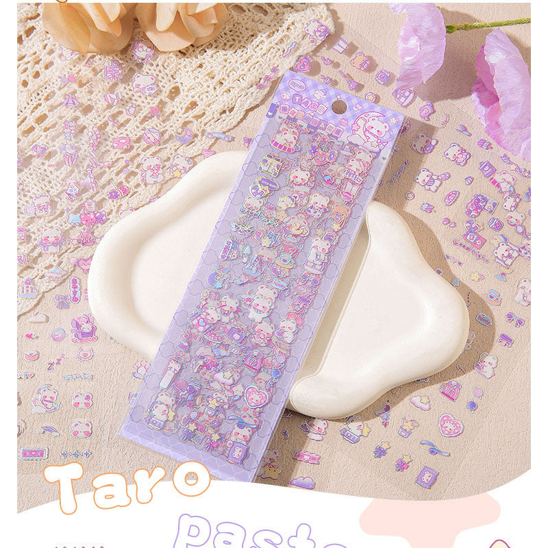 TGXY404 - sticker candy heart langu series children cute sticker waterproof pet hand account diy film card