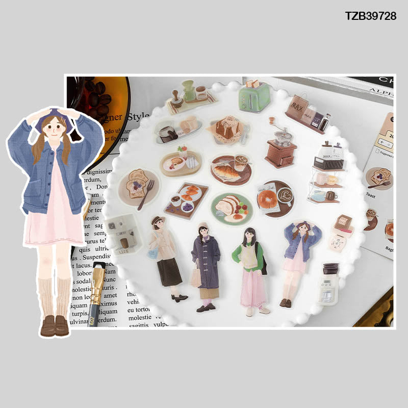 Tzb39728 Infeel Pet Sticker Pack 20Pc | Girl Stickers