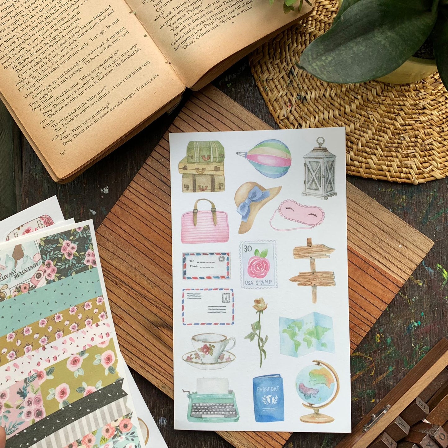 DSH1818 - 4 in 1 Deco Sticker