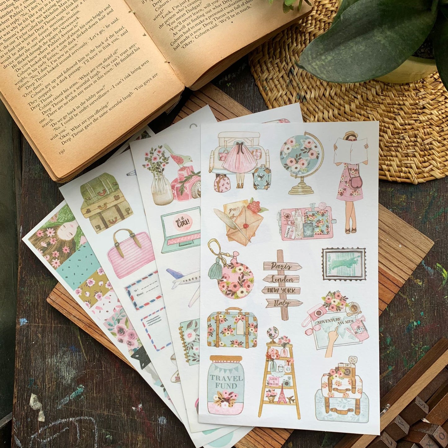 DSH1818 - 4 in 1 Deco Sticker