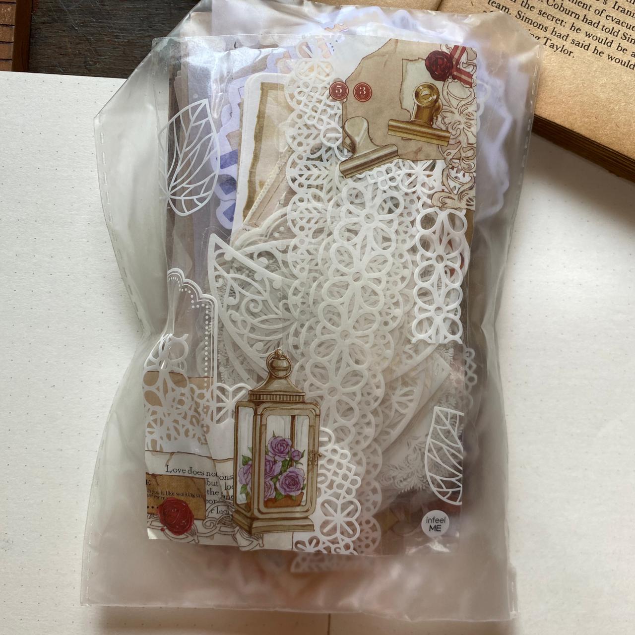 SCB6331 Retro Paper Cutout And Sticker 260PC