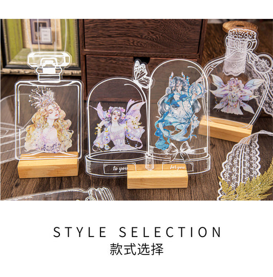Rmlm002 Transparent Jar Sticker | Dream Collector series | 4*5 20 pcs. 95*140mm