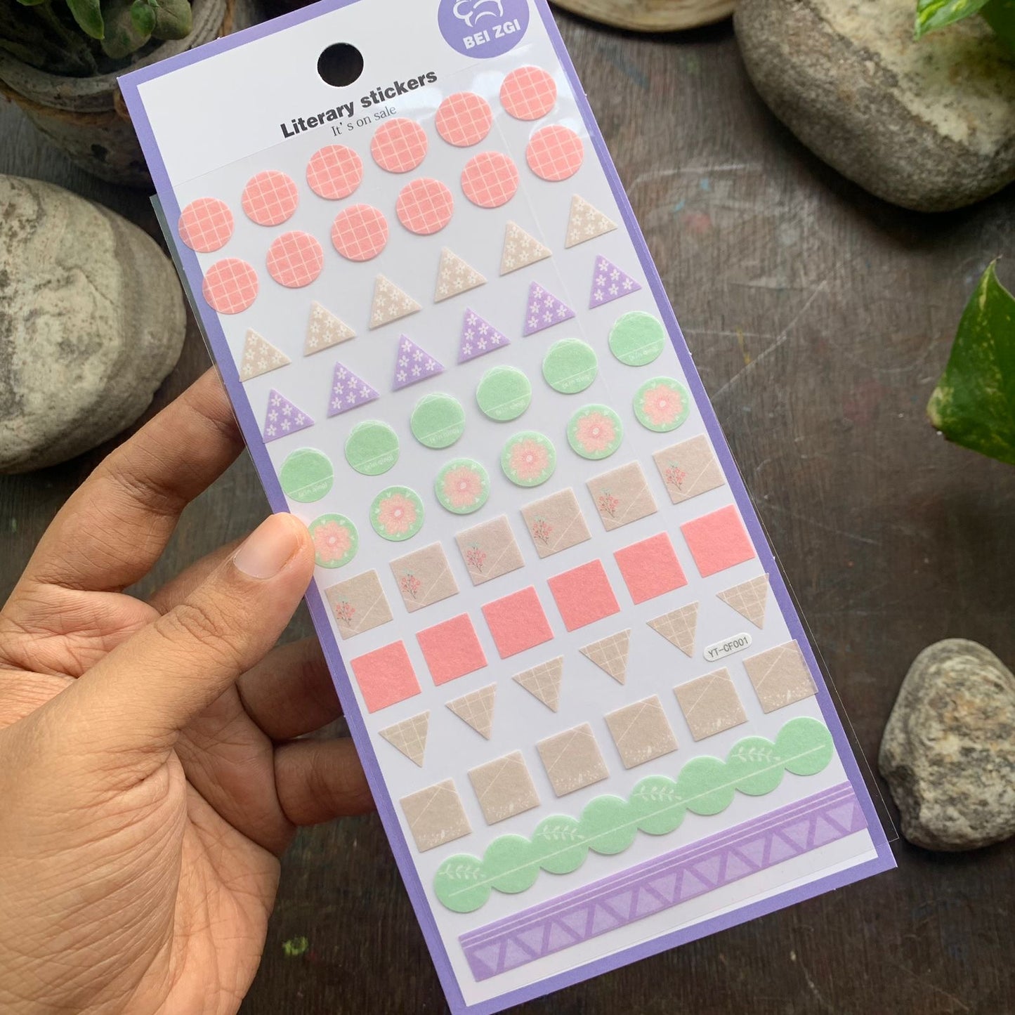 YTCF 001 Planner Sticker | 1 Sheet