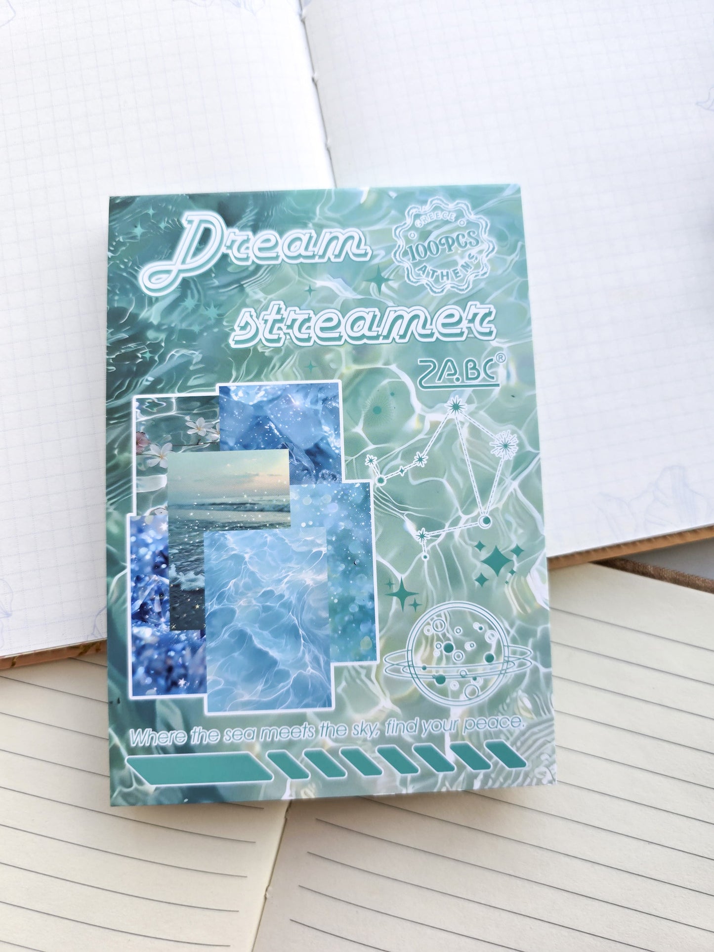 XYhy603 Journal Paper Book | Dream streamer  | 100 Pages 95*135 mm