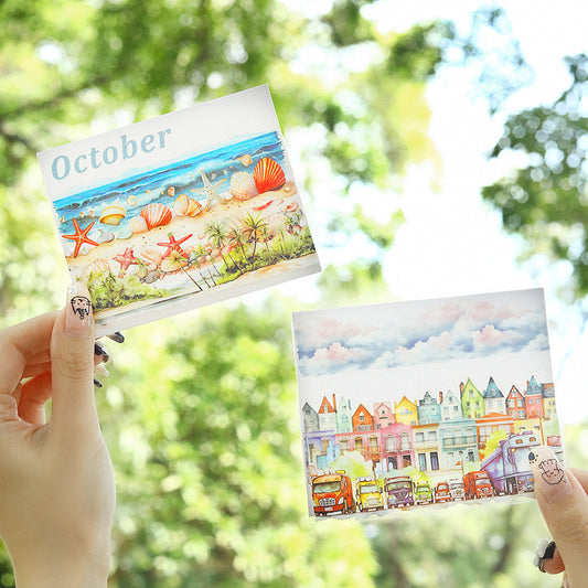 Zjzr001 Pet & Paper Sticker Book | Go Into Nature series | 20 pages