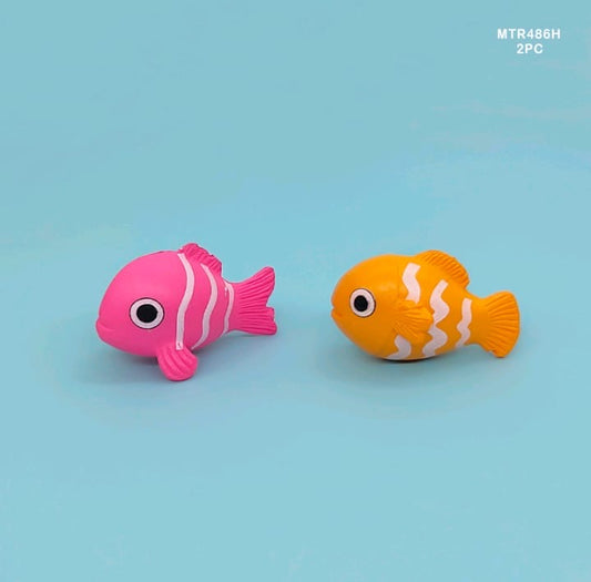 2 Pcs Fish Miniature Model MTR486 H