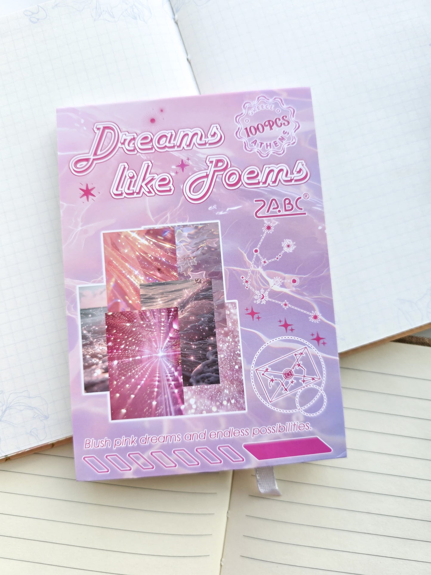 XYhy602 Journal Paper Book | Dreams Like Poems | 100 Pages 95*135 mm