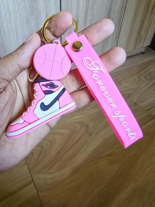 Sports Shoes Key Chain| Sneaker Key Chain| Pink