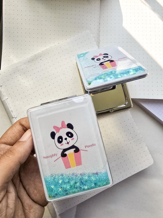 Kv8808k17 Naughty Panda Pocket Mirror