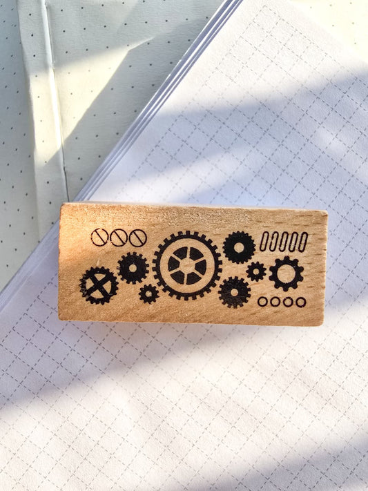 MGYJ602-8 Wooden Stamp Gear