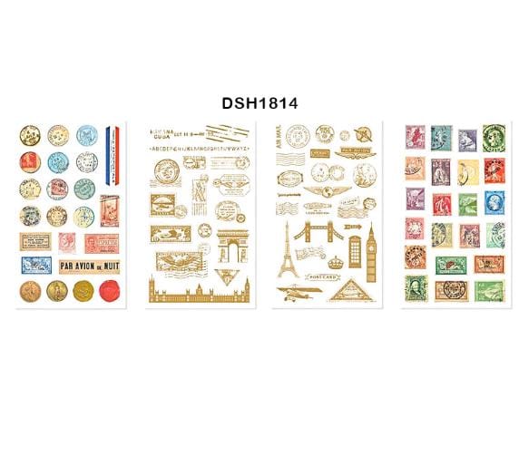 DSH1814 - 4 in 1 Deco Sticker