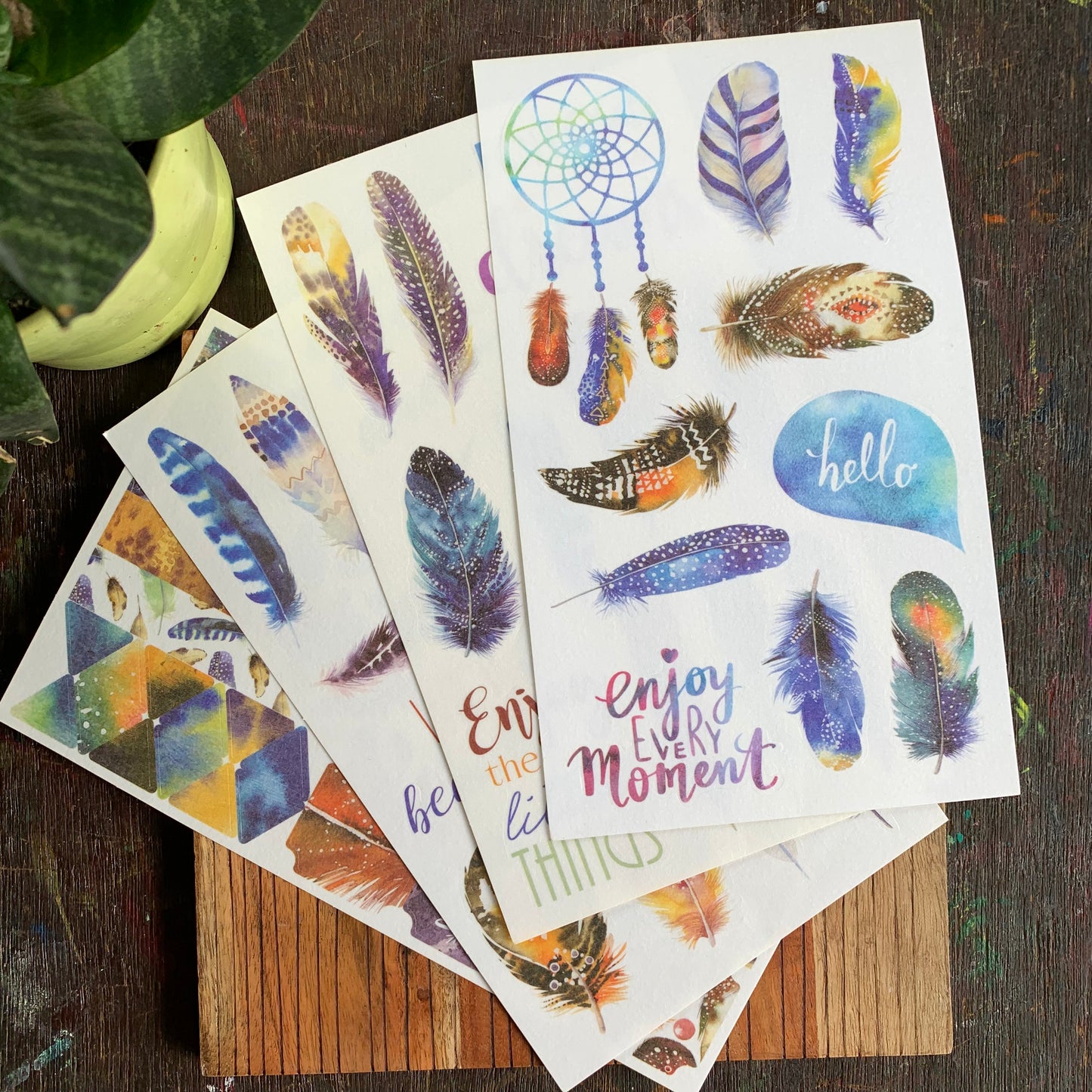 DSH1816 4 in 1 Deco Sticker