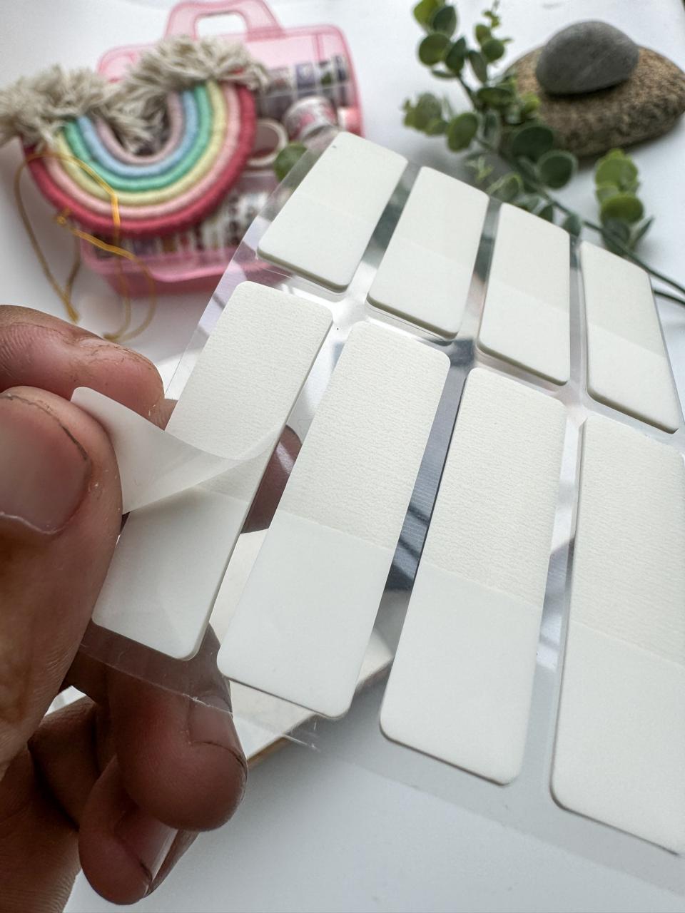 p0003 Translucent Sticky Notes White | 8 x 20 pcs