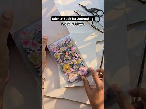 JSZR-401 Flower Shadow Years| Transparent Pet Sticker| Floral Sticker|180*100mm 20Pcs|Pink Theme