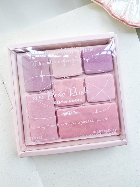 SN-26-210(Hmc)-BSM | Eye Shadow Sticky Notes Memo Pad | 95*98mm |210 Sheets |