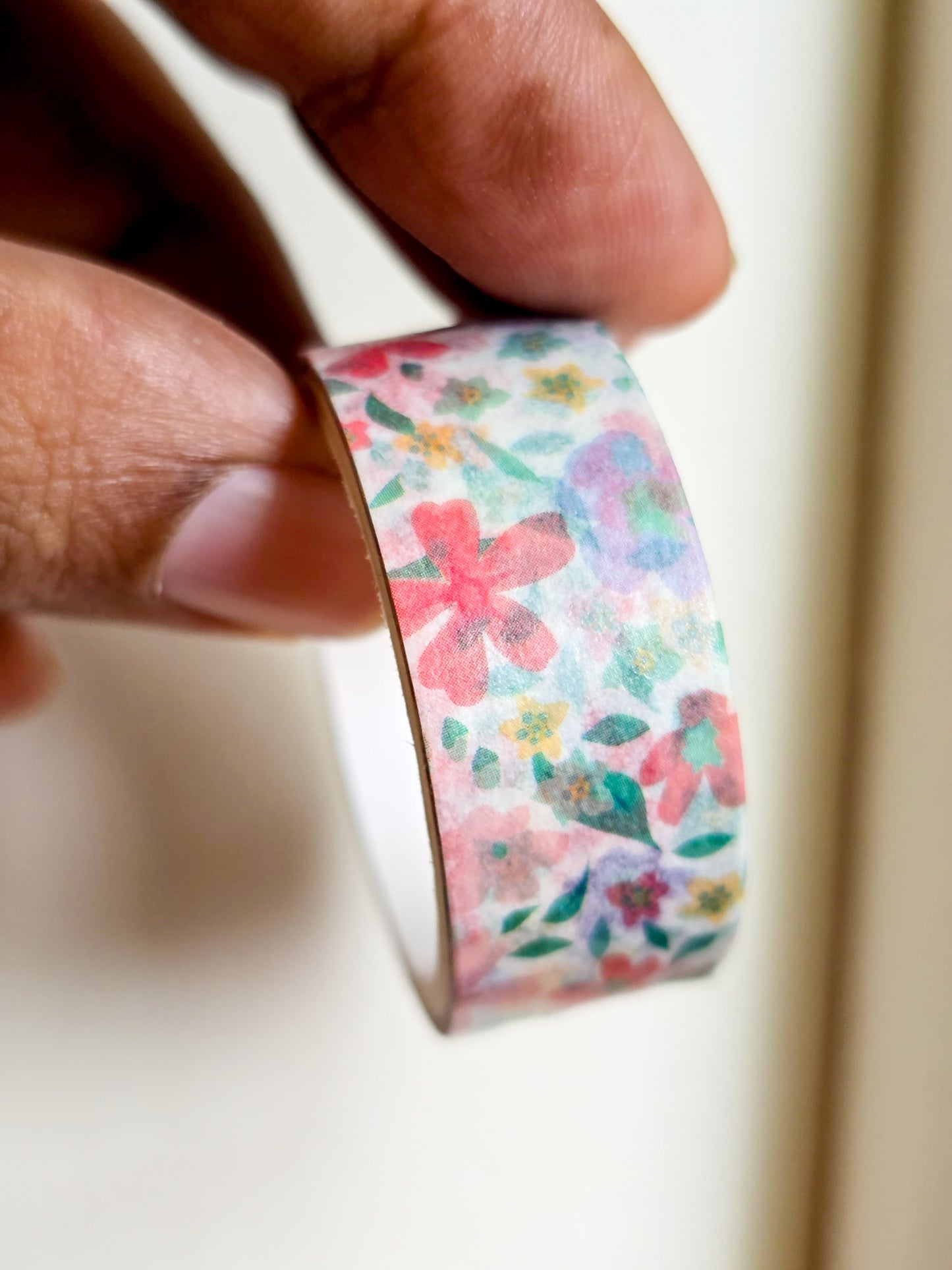 MG7836G | Appears To Be Decorative 1pcs Washi Tape With a Floral, Japanese-Style Design | 1.5mm