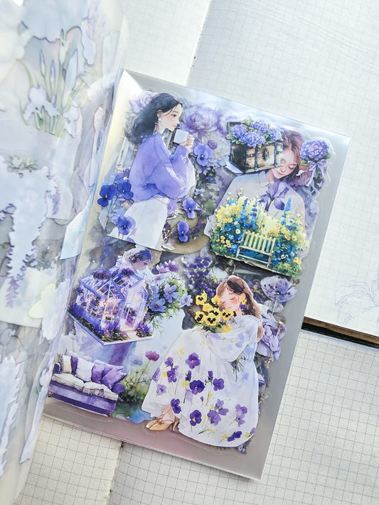 YRRH -404 |  Sweet Days Gladdon Sticker Books | 20 Pcs | 105*150mm |