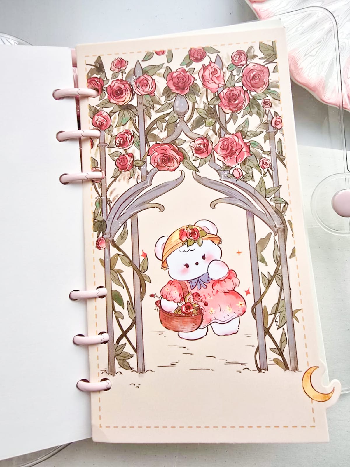 NB-48K-7170 | Rose Manor | kawaii Note Book | 9.5×17.2cm |