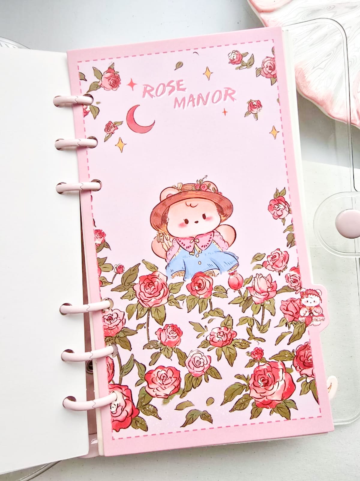 NB-48K-7170 | Rose Manor | kawaii Note Book | 9.5×17.2cm |