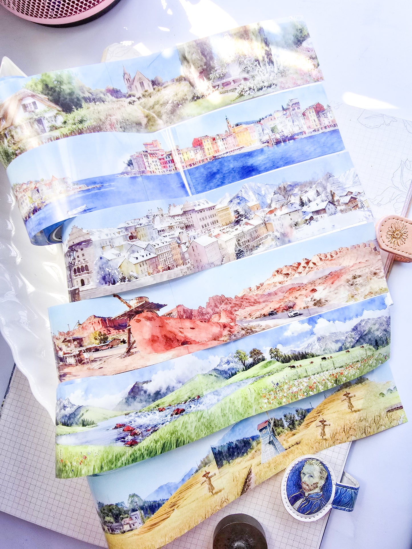 FSWHT-202 | PET | 1pc Sticker Roll | The Prism Of Mortals |