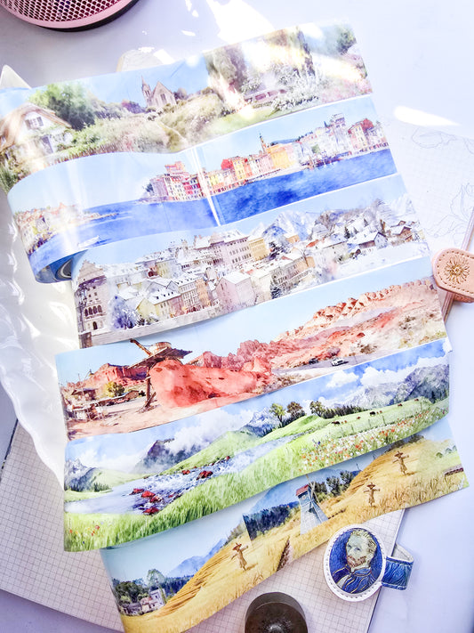 FSWHT-202 | PET | 1pc Sticker Roll | The Prism Of Mortals |