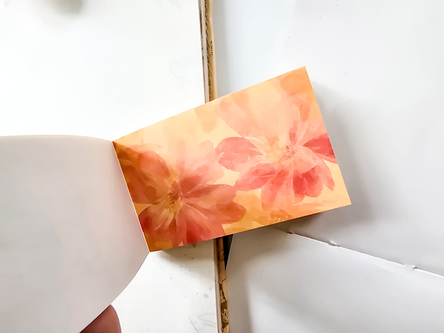 SYZM-603 |Vintage Floral Journal Scrapbook Paper Pad 30 Designs 30×2 Sheets | 80* 50mJournal