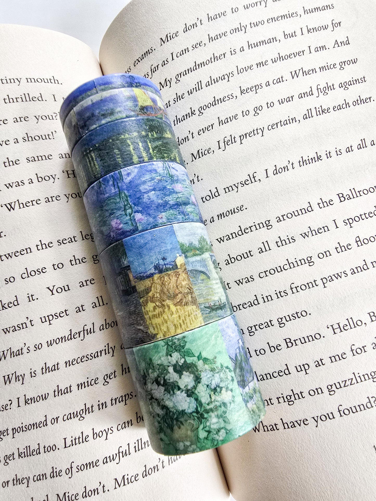 XM-JD3212 | Vincent Van Gogh
Paper WASHI TAPE Famous Oil Paintings 2m*6pcs