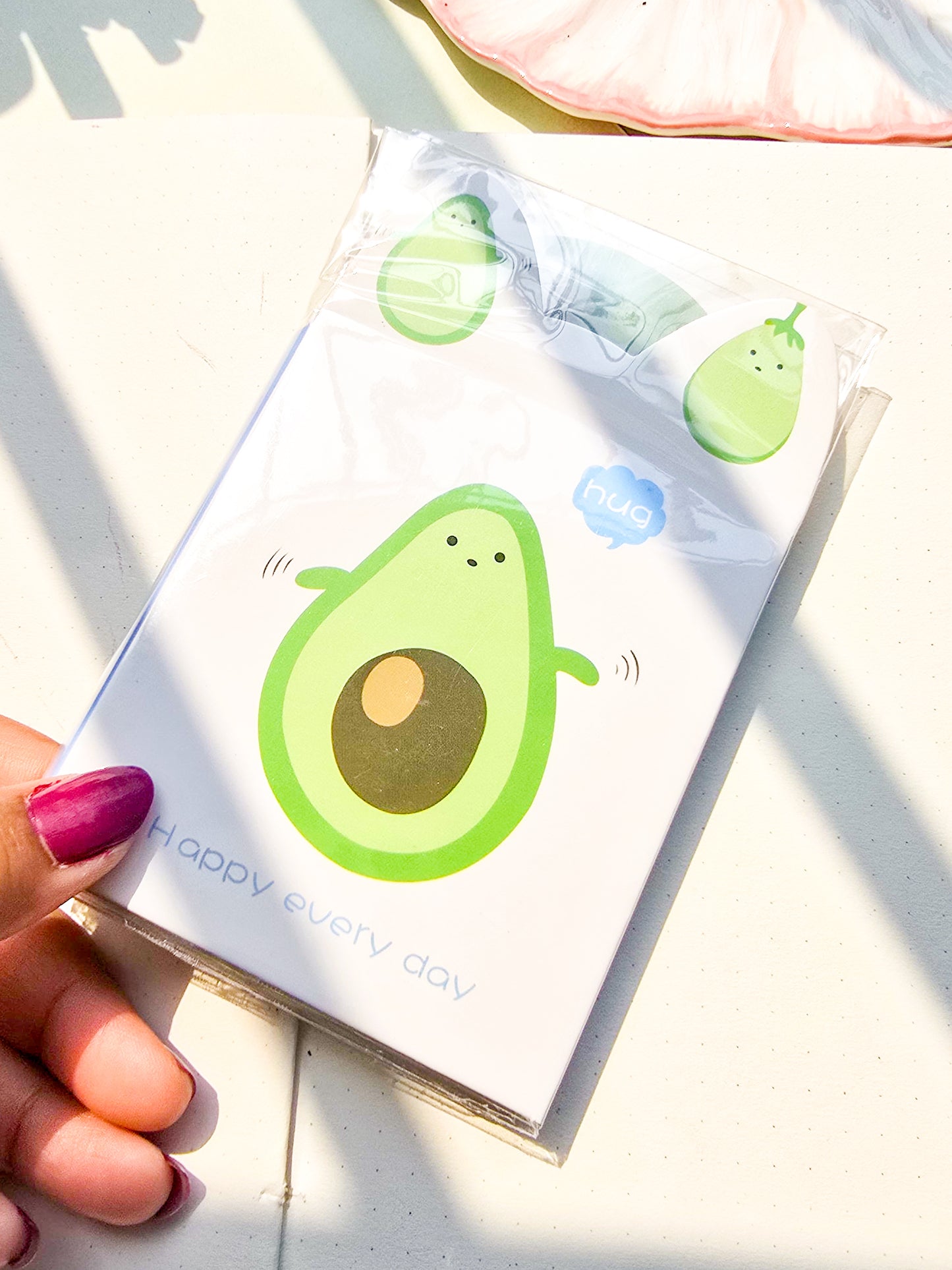 Z4-001 Avocado theme Sticky note| 13*8mm