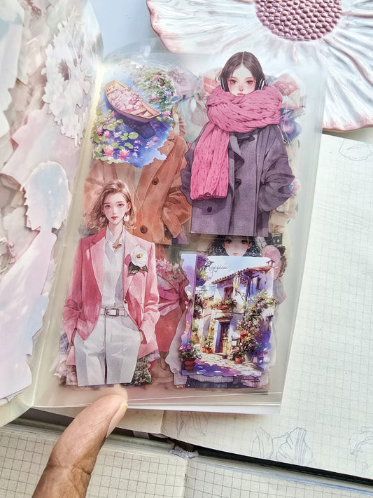 YRRH -401 |  Sweet Days Sticker Books | 20 Pcs | 105*150mm |