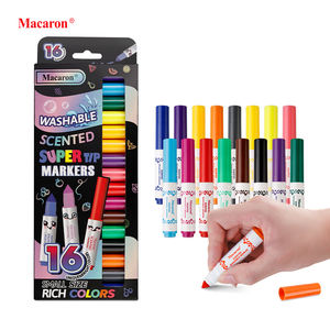MCR - 1990-29 | 16pc Scented Markers | Washable Scented Super Tip  Color Full Markers |