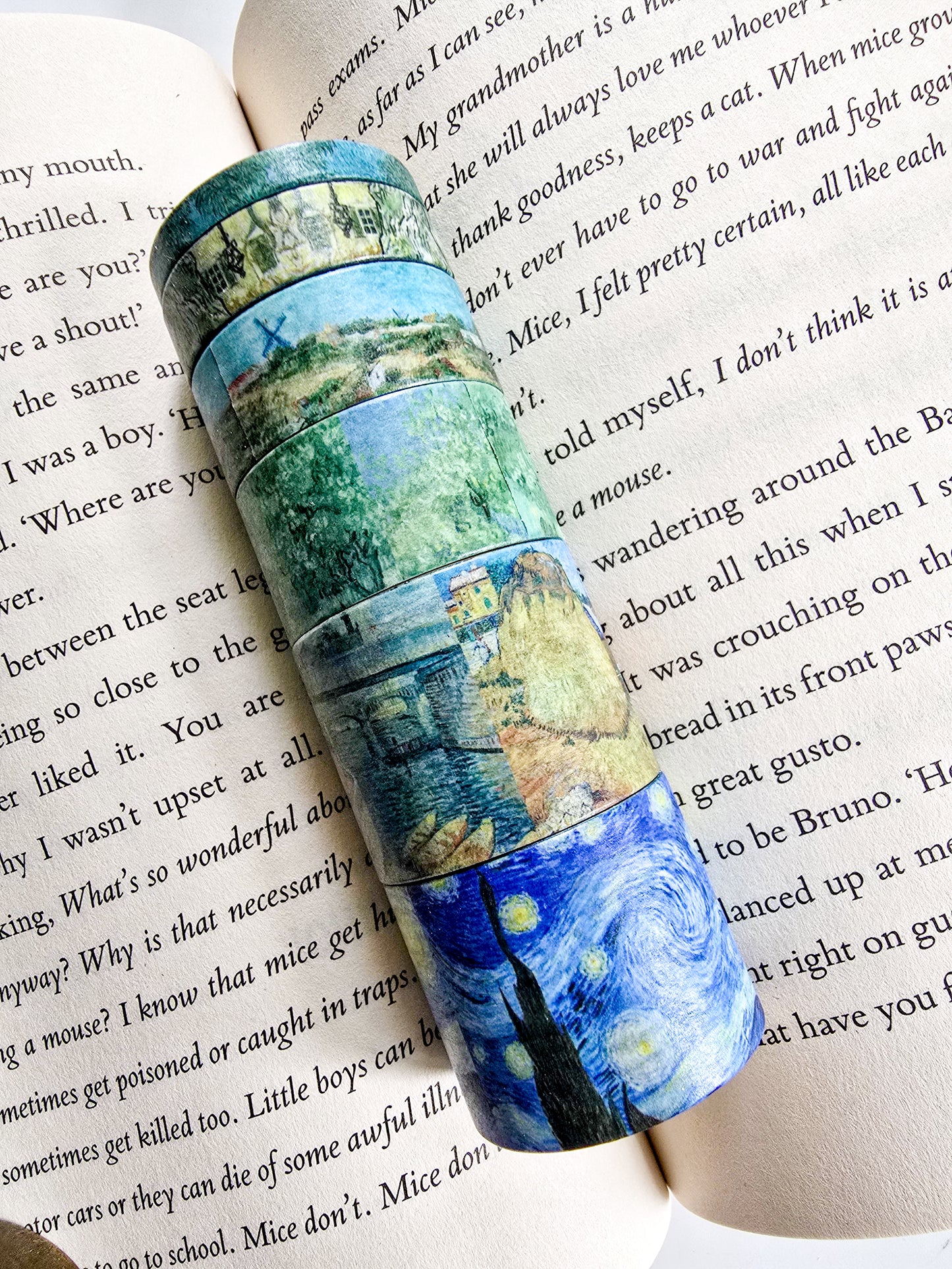 XM-JD3212 | Vincent Van Gogh
Paper WASHI TAPE Famous Oil Paintings 2m*6pcs