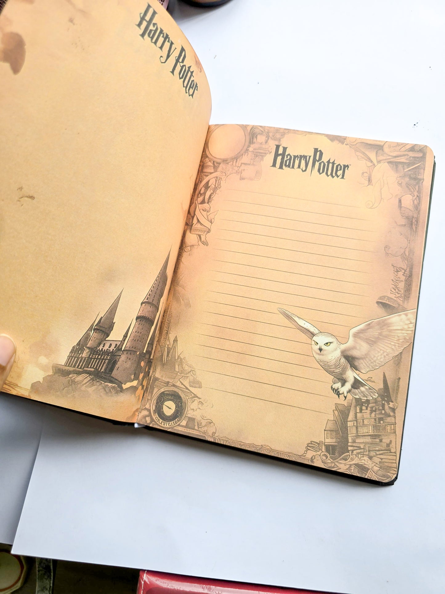 MG2663 | Harry Potter Branded Hardbound Notebook Or Diary Featuring Anime-Style Srtwork Of Hermione Granger On The Cover |