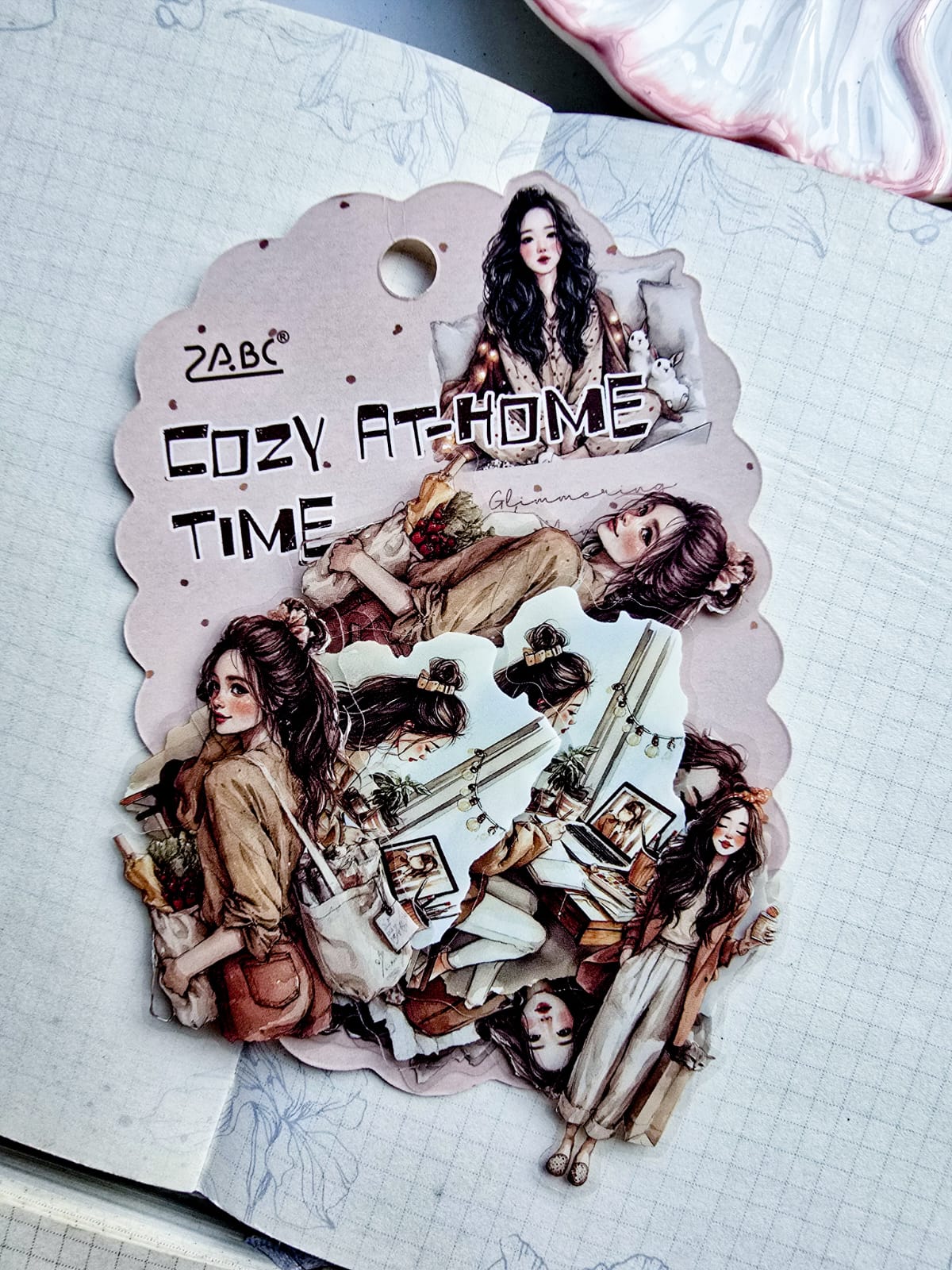 SNSGJ-604 | Cozy At Home  Time Pet sticker |