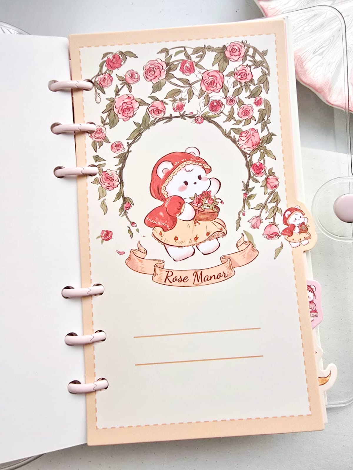 NB-48K-7170 | Rose Manor | kawaii Note Book | 9.5×17.2cm |
