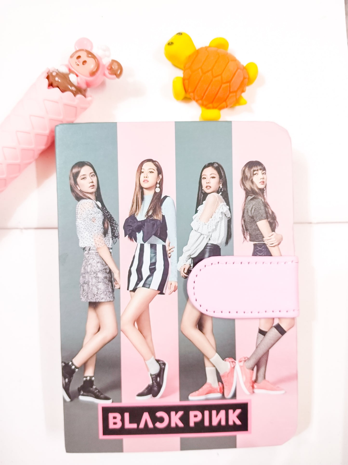 Black Pink Note Book | A4 Diary Ruled 160 Pages |