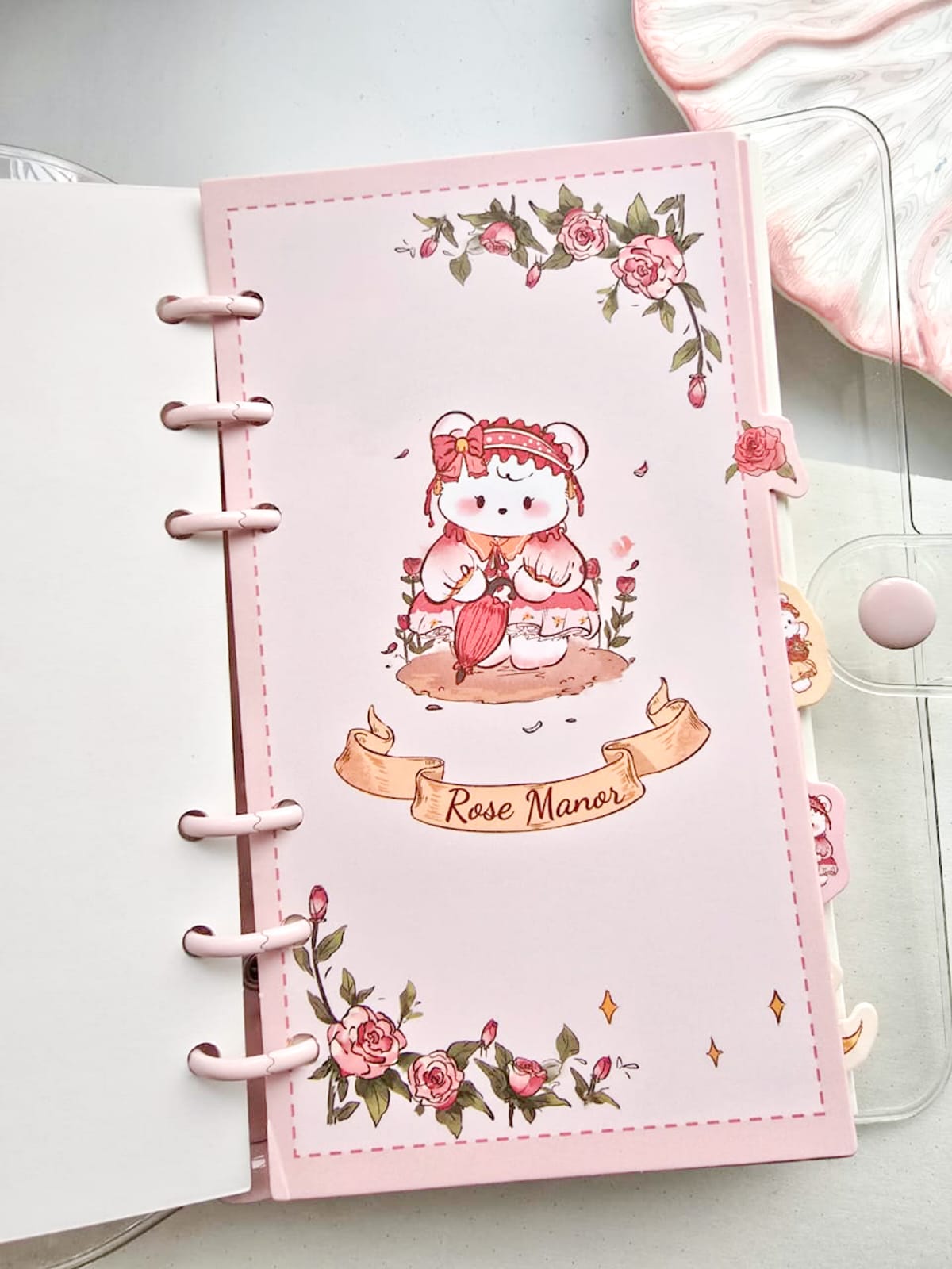NB-48K-7170 | Rose Manor | kawaii Note Book | 9.5×17.2cm |