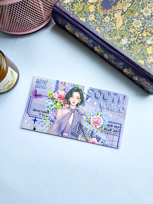 SNTT-404 | South Wind Aesthetic 20pcs Set Sticker book | PET | Junk Journaling And Scrapbooking|