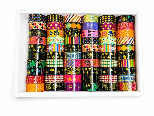 10 pcs Plastic Tape For School Projects | Random | MG7835G