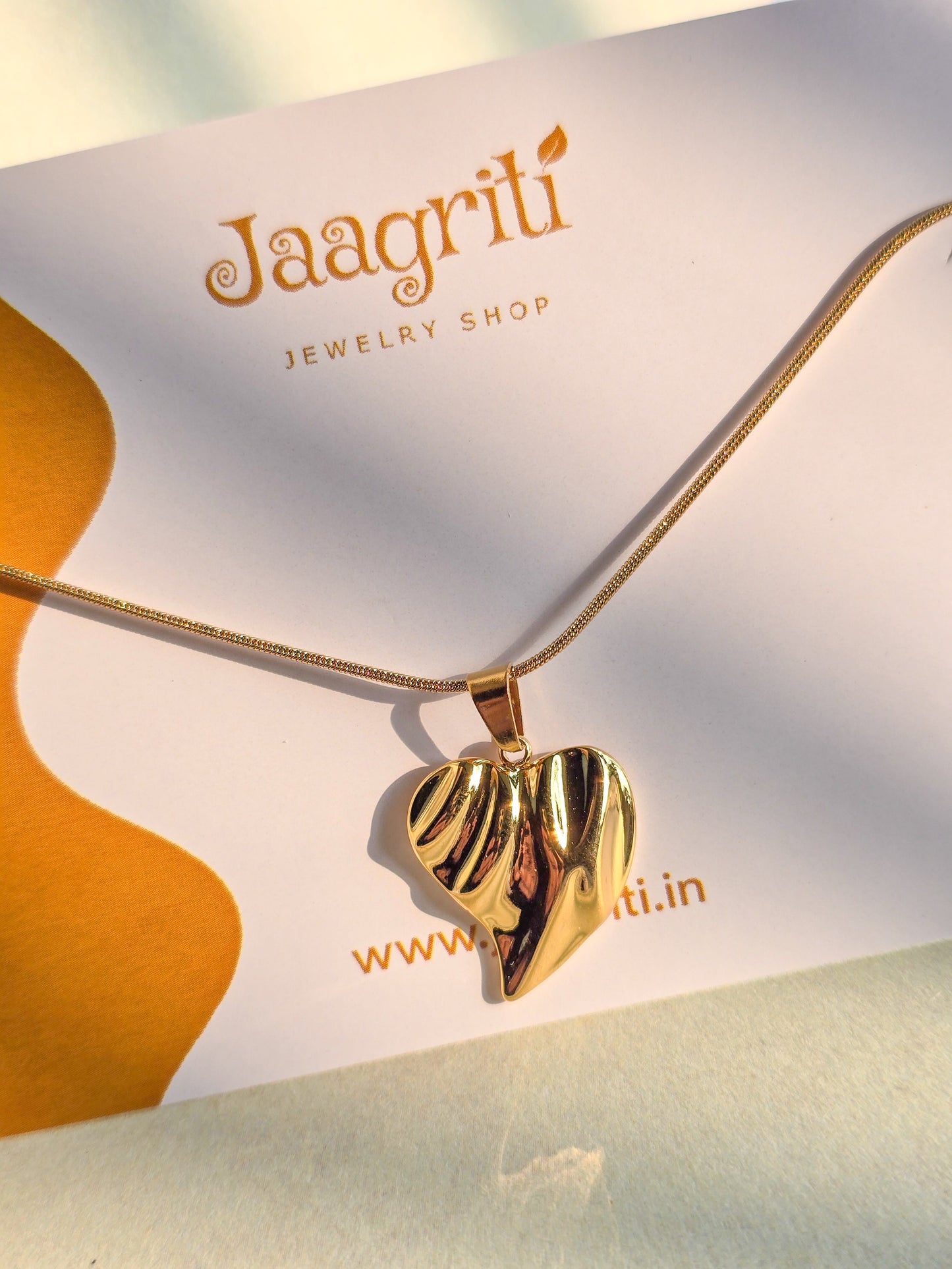 Heart Necklace Anti Tarnish
