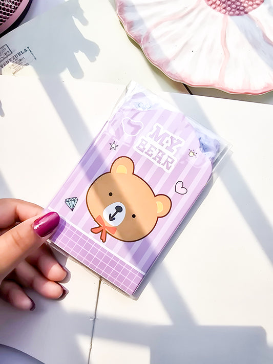 Z4-005 |Kawaii sticky note | Bear cool