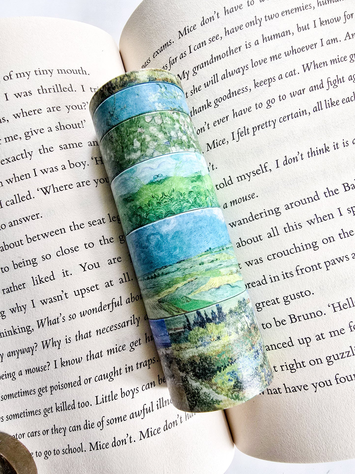 XM-JD3212 | Vincent Van Gogh
Paper WASHI TAPE Famous Oil Paintings 2m*6pcs