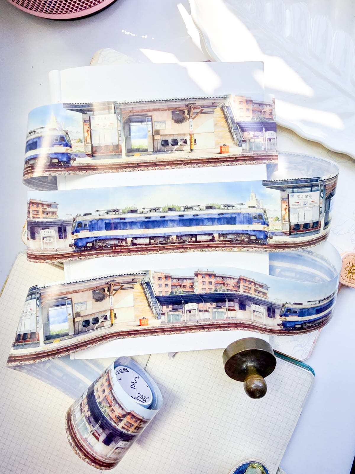 FSWHT-201 | PET | 1pc Sticker Roll |The Scroll Of Mortal Dust |