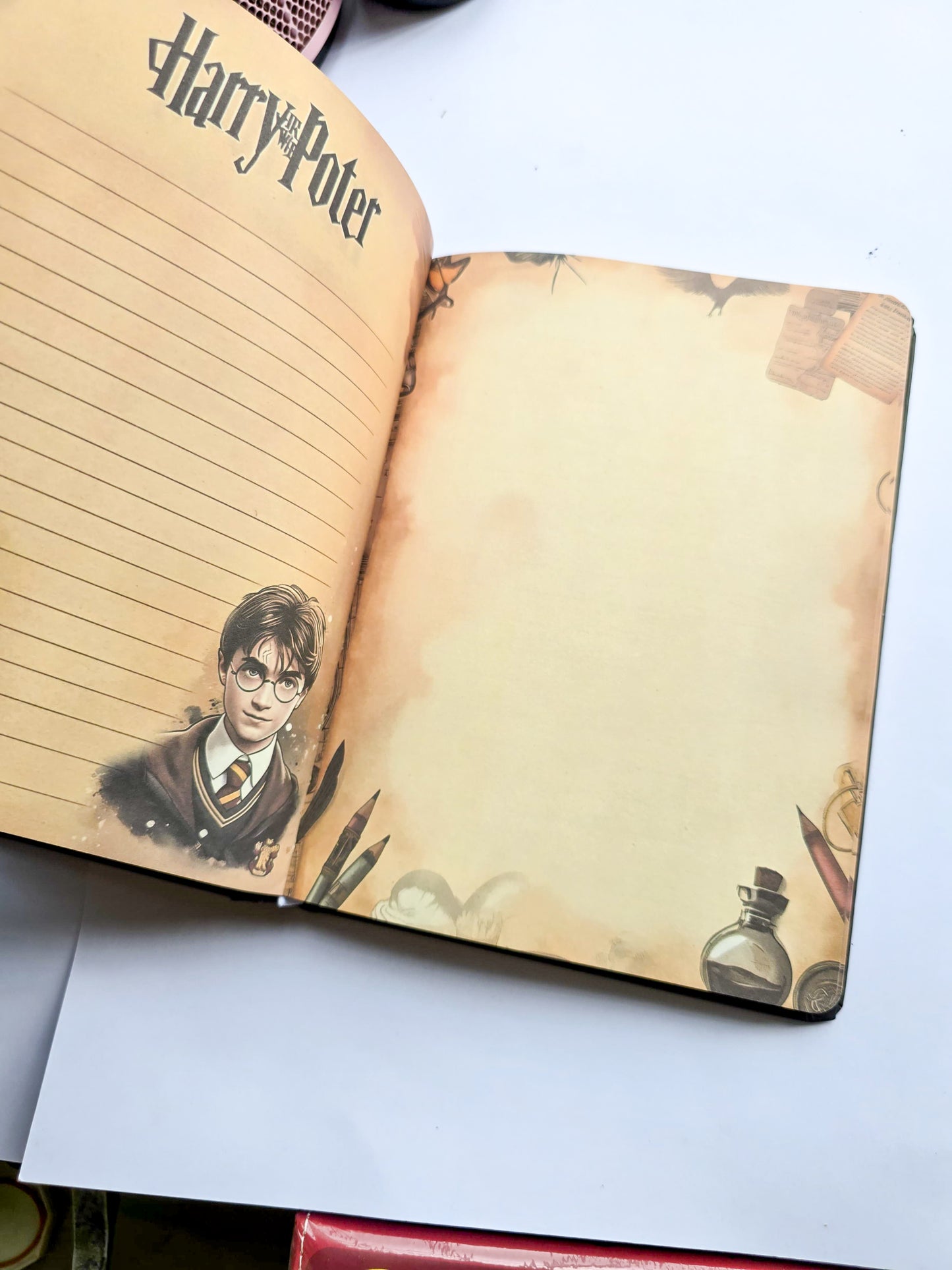 MG2663 | Harry Potter Branded Hardbound Notebook Or Diary Featuring Anime-Style Srtwork Of Hermione Granger On The Cover |