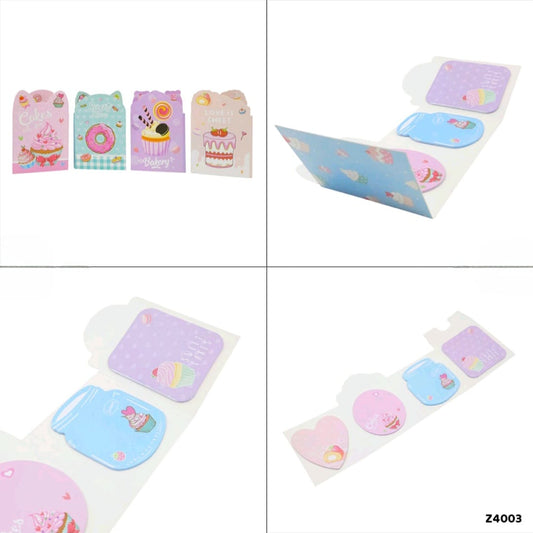 Z4-003 | kawaii Sticky Notes| Cakes With Love