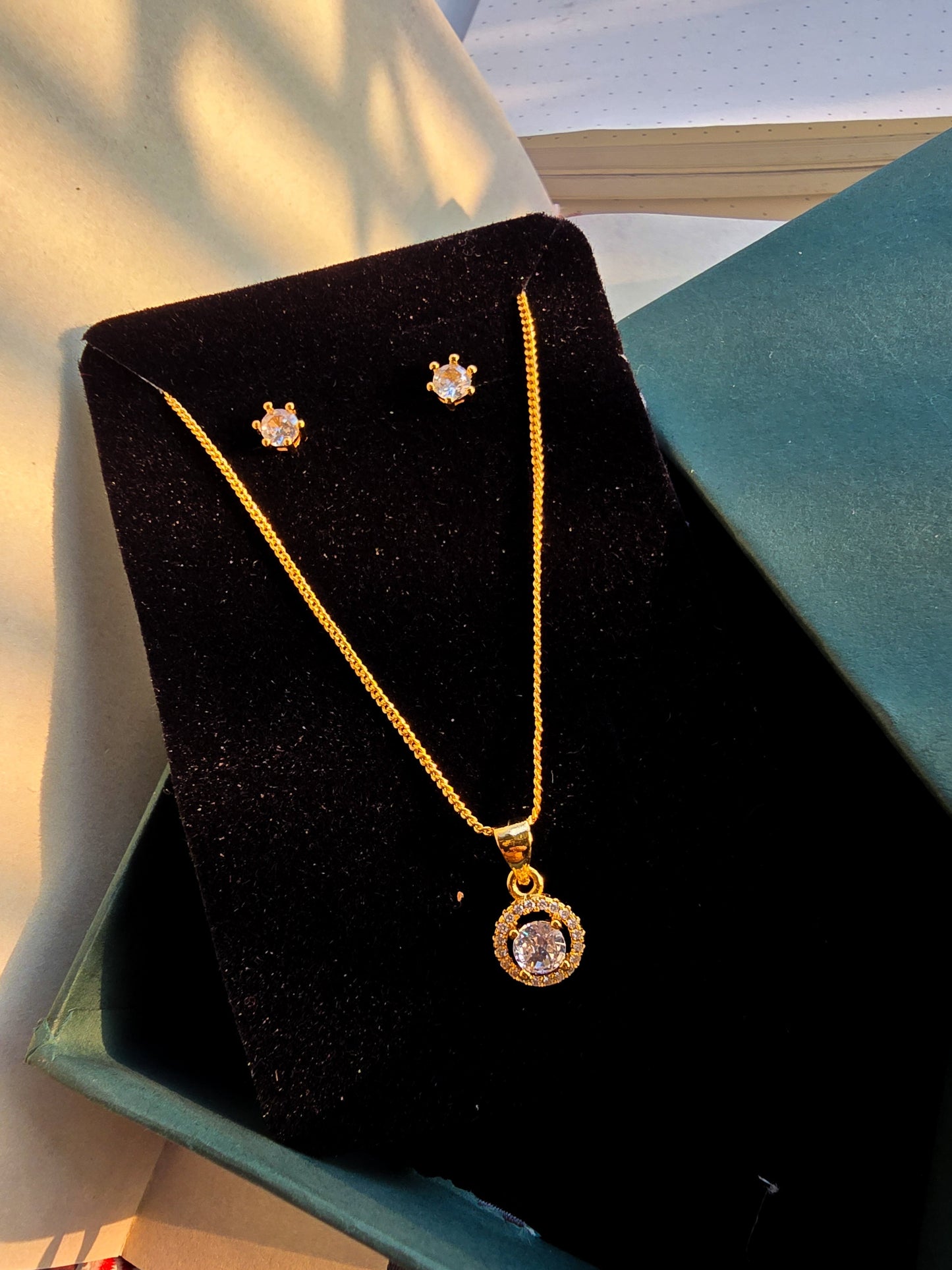 Real Gold Plated Jewellery Set | 1