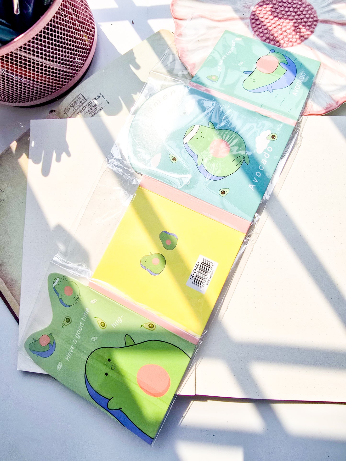 Z4-001 Avocado theme Sticky note| 13*8mm