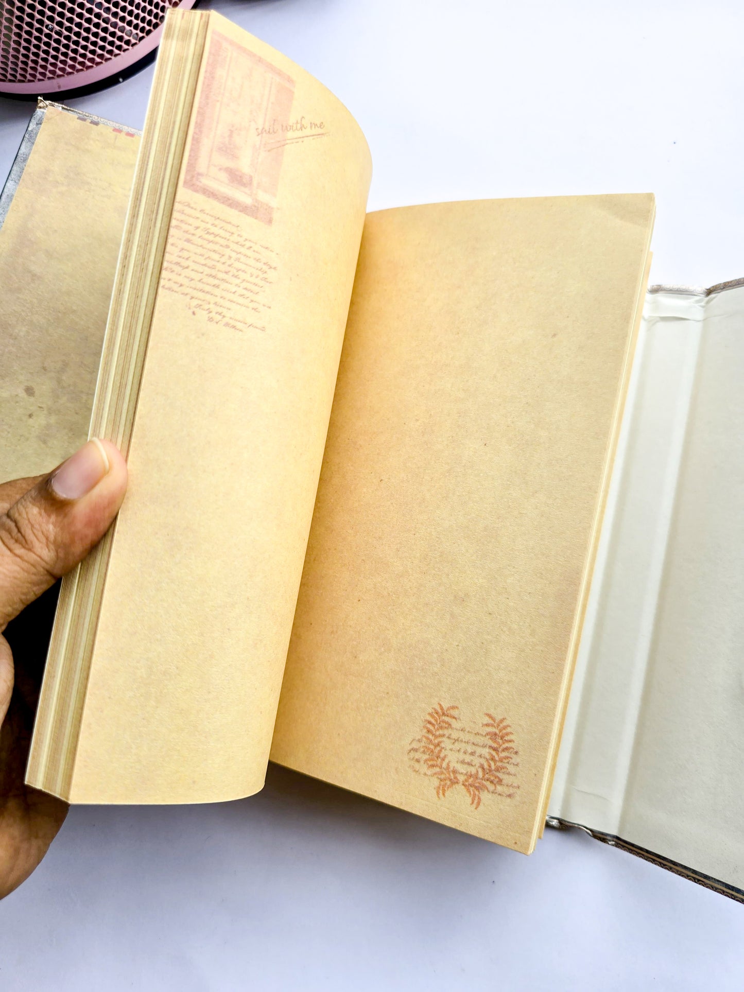 MG2665 | Pharaoh Notes The World Of Magic Is Brilliant  Vintage-Style Hardcover Journal Featuring A Magnetic Closure.