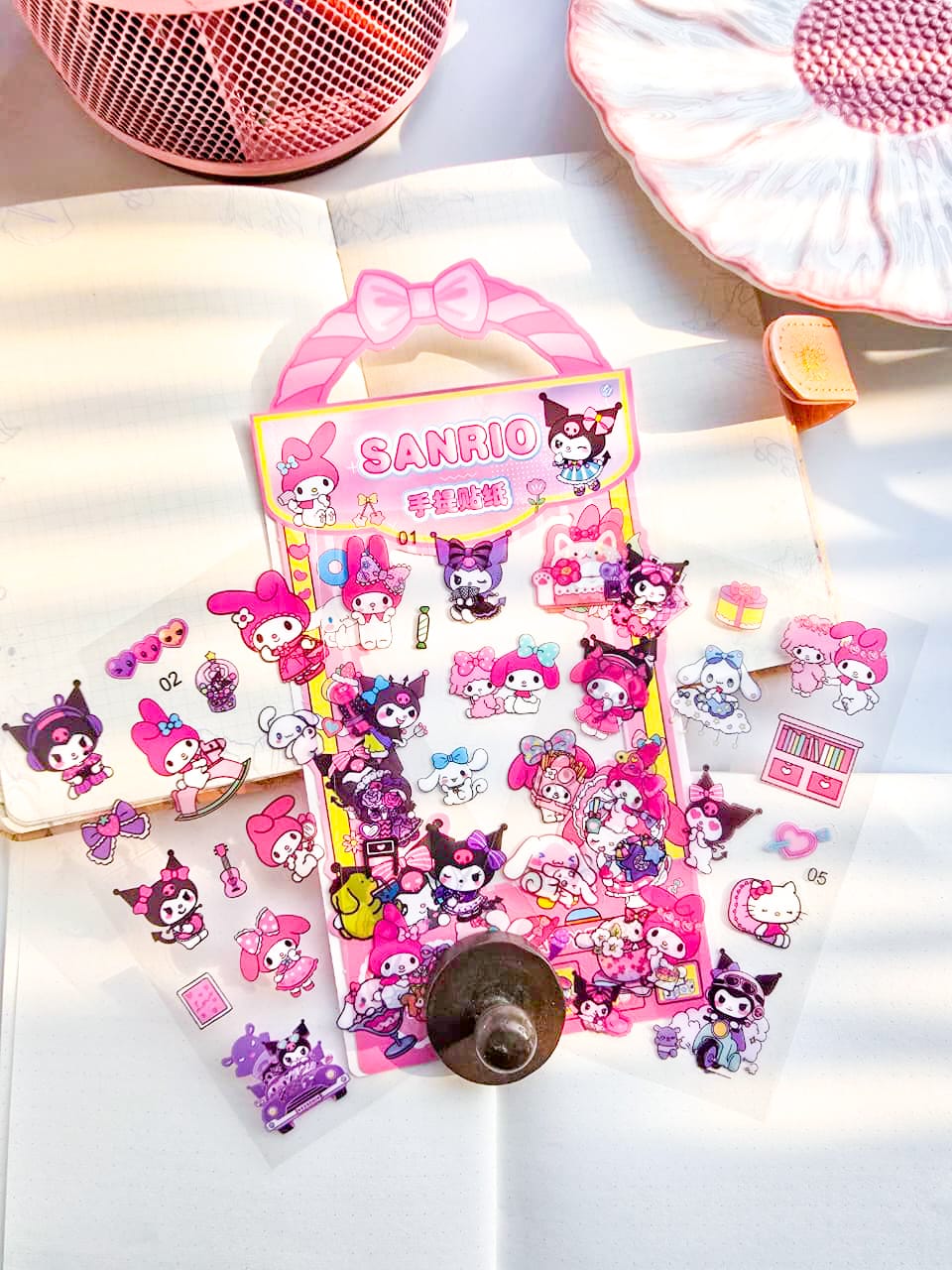 SZ/355 | SANRIO | Transparent | 3   Sheets |